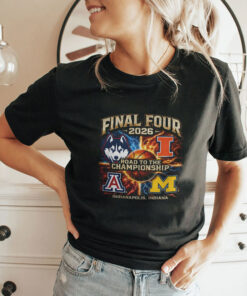 Final Four 2026 Road To The Championship Indianapolis Unisex Shirt