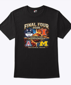 Final Four 2026 Road To The Championship Indianapolis Unisex Shirt
