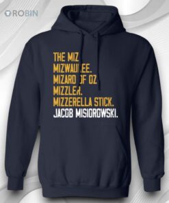 Milwaukee Miz Jacob Misiorowski Blue T Shirt