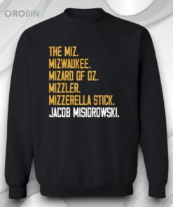Milwaukee Miz Jacob Misiorowski Blue T Shirt