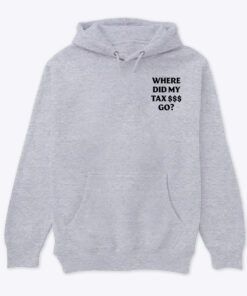 Nick Shirley Where Did My Tax Go Anti Fraud Taxpayer Club Hoodie