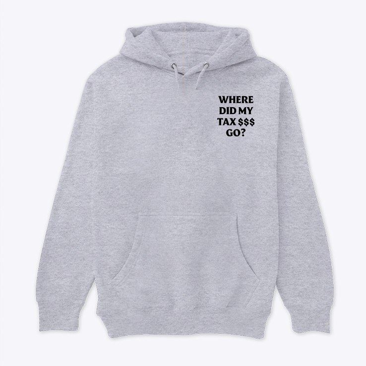 Nick Shirley Where Did My Tax Go Anti Fraud Taxpayer Club Hoodie Nick Shirley Where Did My Tax Go Anti Fraud Taxpayer Club Hoodie