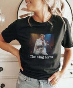 The King Lives Trump Trump Elvis Shirt