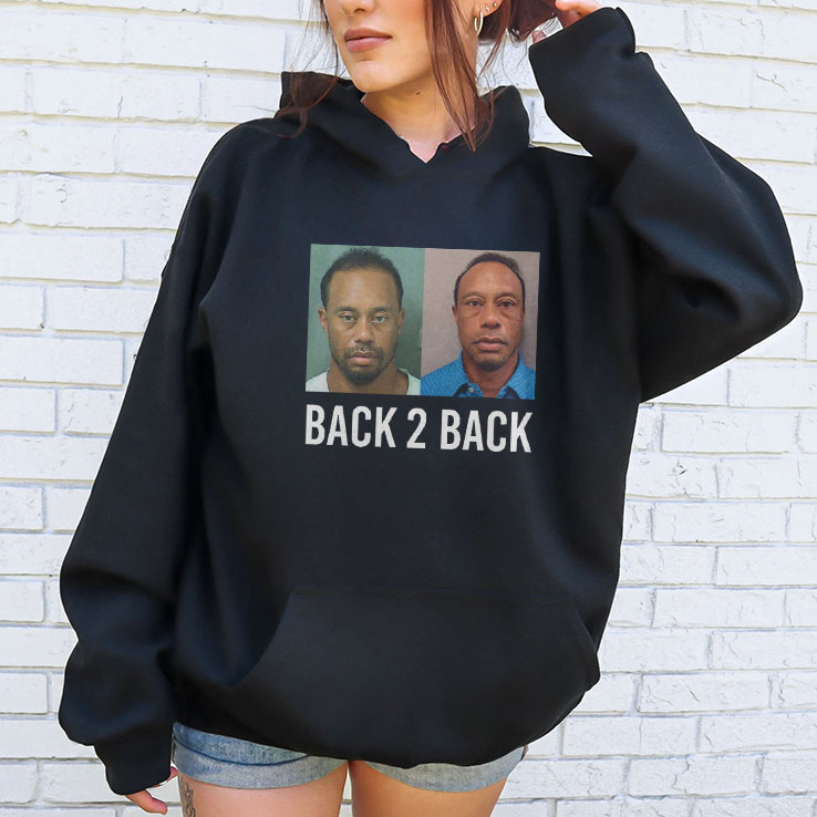 Tiger Woods Back 2 Back MugshoUnisex Shirt Tiger Woods Back 2 Back MugshoUnisex Shirt
