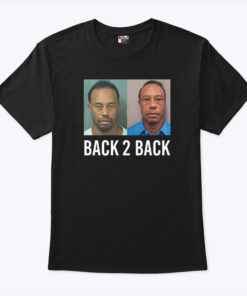 Tiger Woods Back 2 Back MugshoUnisex Shirt