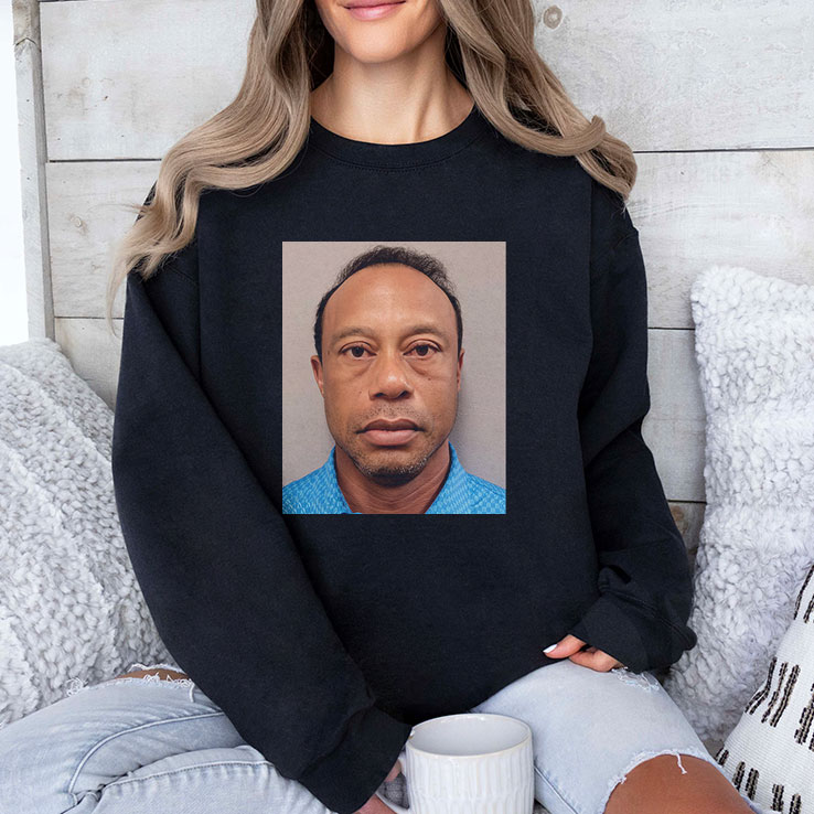 Tiger Woods Mugshot 2026 Tee Shirt Tiger Woods Mugshot 2026 Tee Shirt