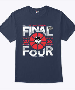 UCONN Huskies Women’s Basketball Final Four 2026 Unisex Shirt