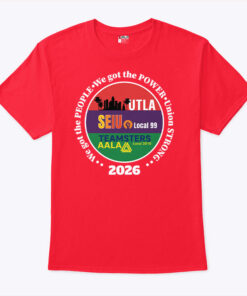 UTLA SEIU AALA Unions Strong Unisex Shirt