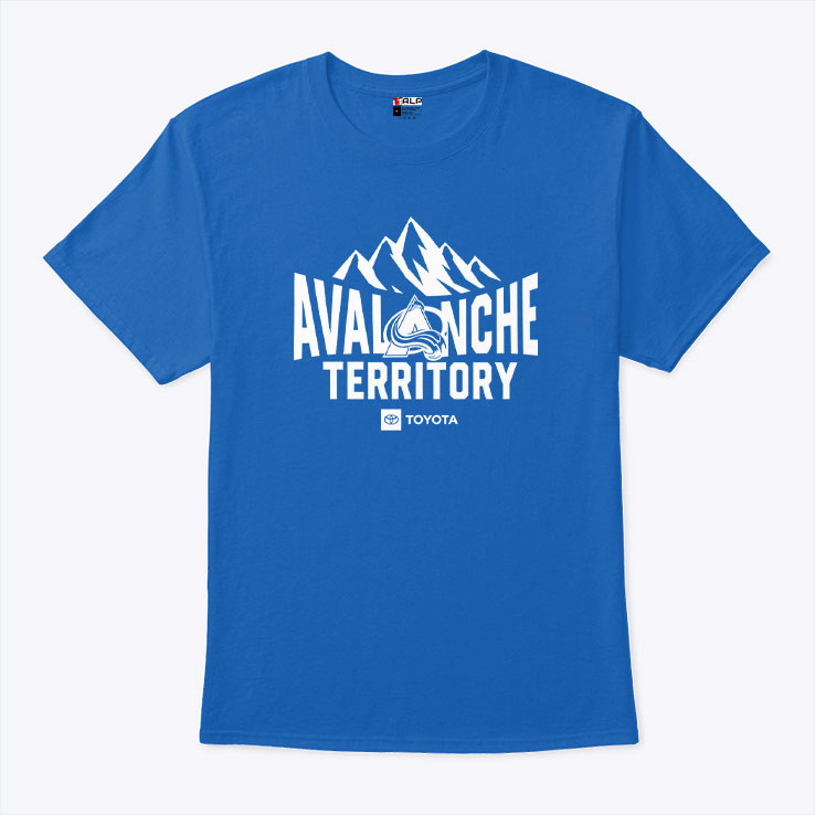 Avalanche Territory Colorado Avalanche Shirt Avalanche Territory Colorado Avalanche Shirt