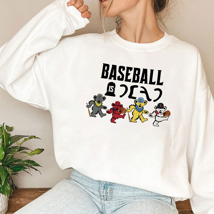 Baseball Is Dead Bear Shirt Baseball Is Dead Bear Shirt