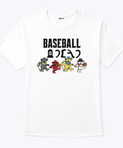 Baseball Is Dead Bear Shirt