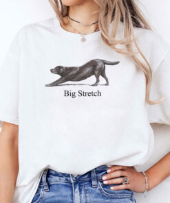 Big Stretch Labrador Retriever Stretching Shirt
