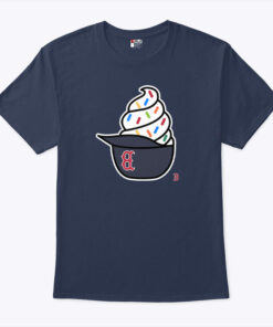 Boston Red Sox Ice Cream HelmeShirt