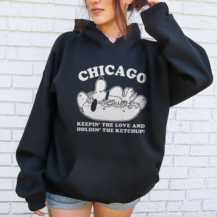 Chicago Keepin’ The Love And Holdin’ The Ketchup Snoopy Shirt Chicago Keepin’ The Love And Holdin’ The Ketchup Snoopy Shirt