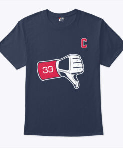 Cleveland Guardians Baseball Tek Thumbs Down Shirt