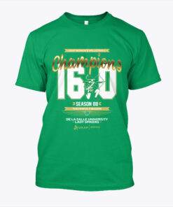 DLSU Lady Spikers Champions 16-0 Perfect Season Shirt