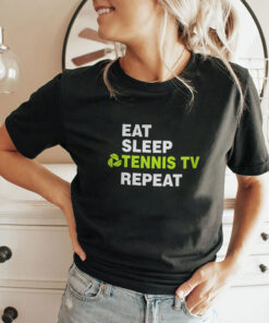 Eat Sleep Tennis TV RepeaShirt