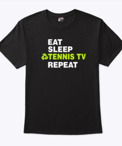 Eat Sleep Tennis TV RepeaShirt
