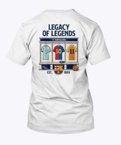 FC Barcelona Legacy Of Legends Est 1899 Shirt