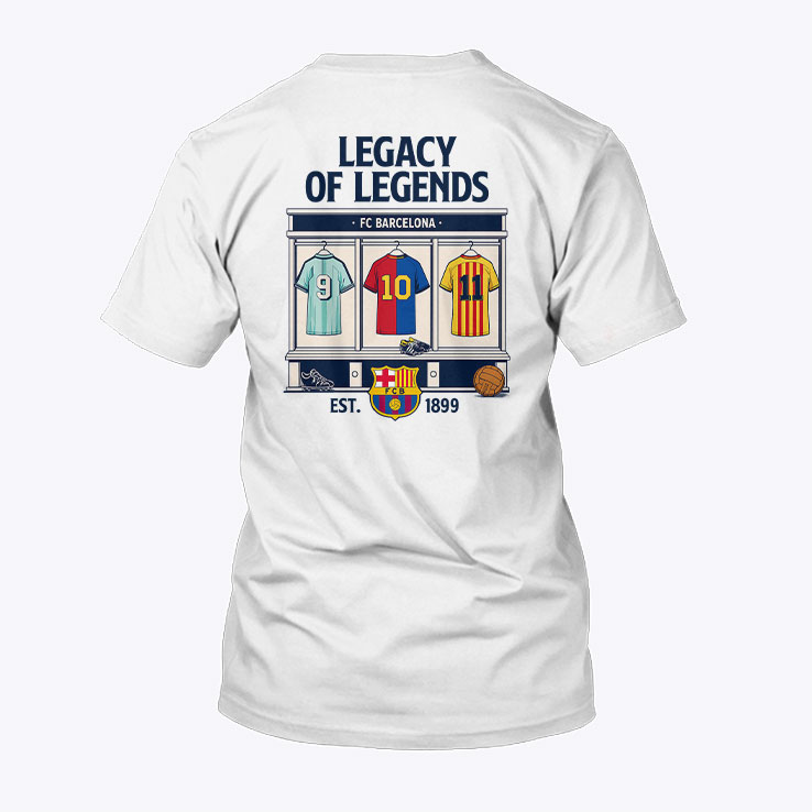 FC Barcelona Legacy Of Legends Est 1899 Shirt FC Barcelona Legacy Of Legends Est 1899 Shirt