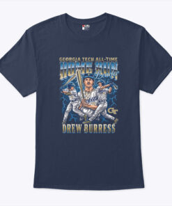 Georgia Tech All-Time Home Run Leader Drew Burress Shirt