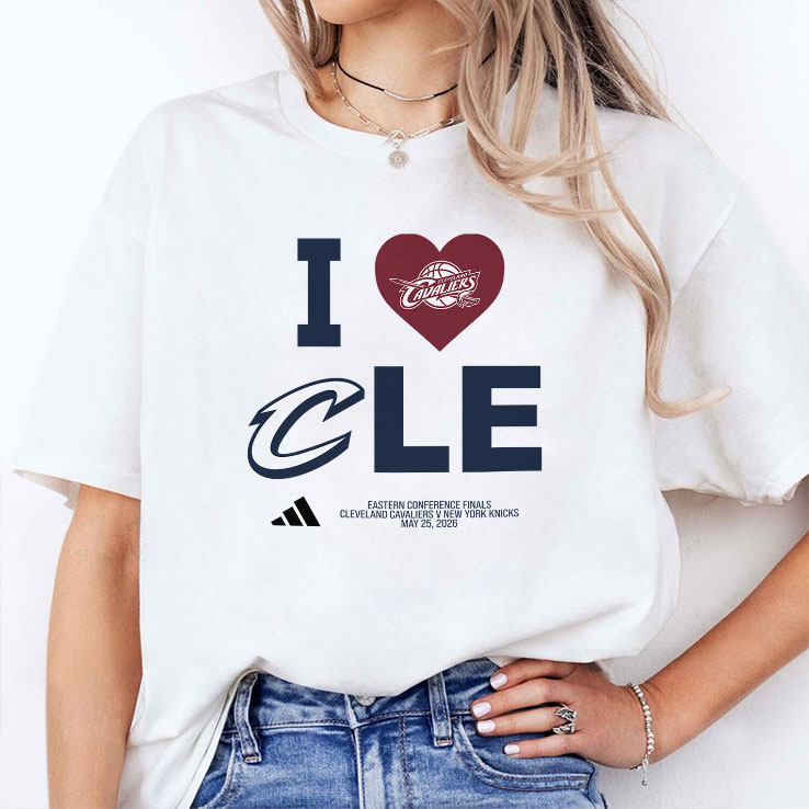I Love CLE Cavaliers Eastern Conference Finals Cleveland Cavaliers V New York Knicks Shirt I Love CLE Cavaliers Eastern Conference Finals Cleveland Cavaliers V New York Knicks Shirt