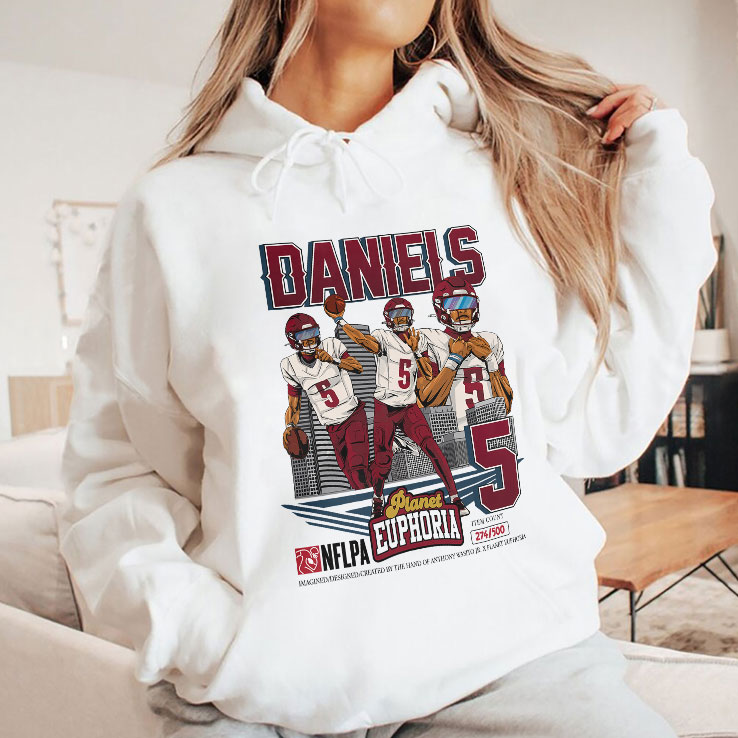 Jayden Daniels Vintage Football Shirt Jayden Daniels Vintage Football Shirt