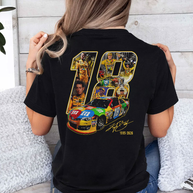 Kyle Busch 18 Tribute NASCAR Legend Shirt Kyle Busch 18 Tribute NASCAR Legend Shirt