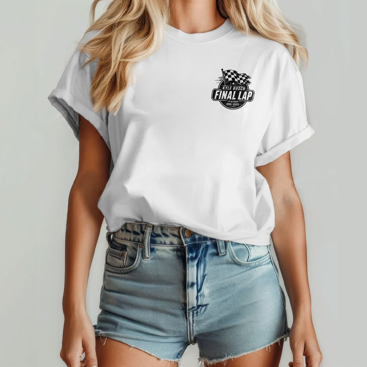 Kyle Busch Final Lap In Memory 1985–2026 Shirt Kyle Busch Final Lap In Memory 1985–2026 Shirt