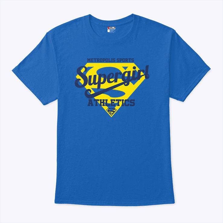 Metropolis Sports Supergirl Athletics Shirt Metropolis Sports Supergirl Athletics Shirt