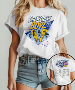 Milwaukee Brewers Brew Crew Boyz Tour 2026 Shirt