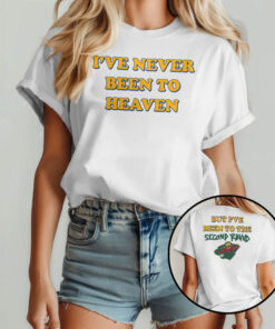 Minnesota Hockey I’ve Never Been To Heaven But I’ve Been To The Second Round Shirt