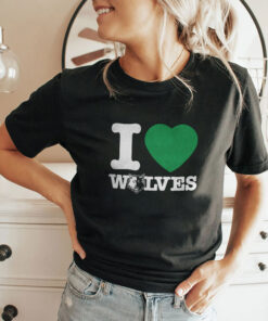Minnesota Timberwolves I Heart Wolves Shirt