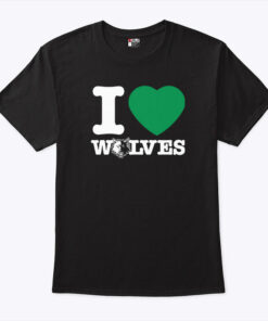 Minnesota Timberwolves I Heart Wolves Shirt