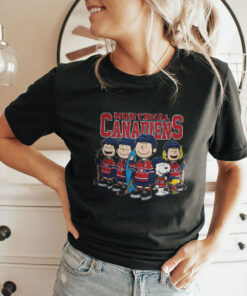 Montreal Canadiens Peanuts Snoopy Hockey Team Shirt