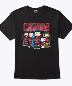 Montreal Canadiens Peanuts Snoopy Hockey Team Shirt