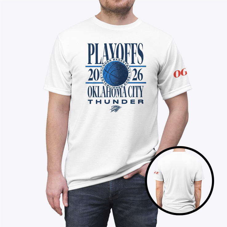 Oklahoma City Thunder Playoffs 2026 Shirt Oklahoma City Thunder Playoffs 2026 Shirt