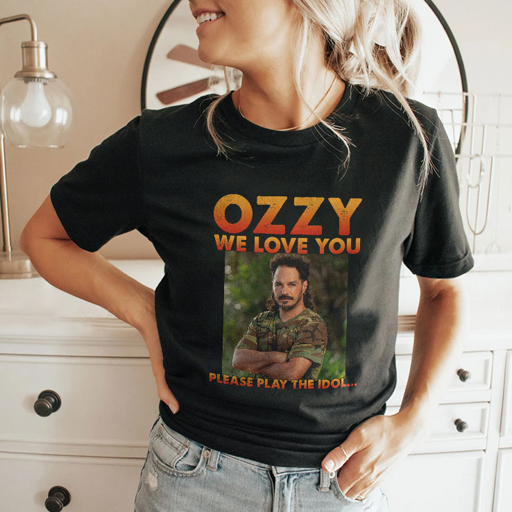 Ozzy We Love You Please Play The Idol Shirt Ozzy We Love You Please Play The Idol Shirt