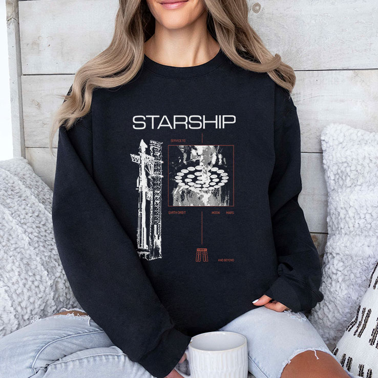 SpaceX Starship Shirt SpaceX Starship Shirt