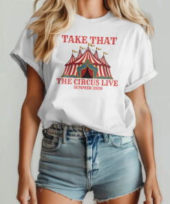 Take That Circus Live 2026 Tour Shirt
