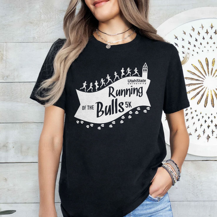 Utah State University Running Of The Bulls 5K Shirt Utah State University Running Of The Bulls 5K Shirt