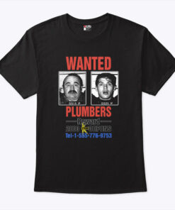 Wanted Plumbers Super Mario Bros 1993 Shirt