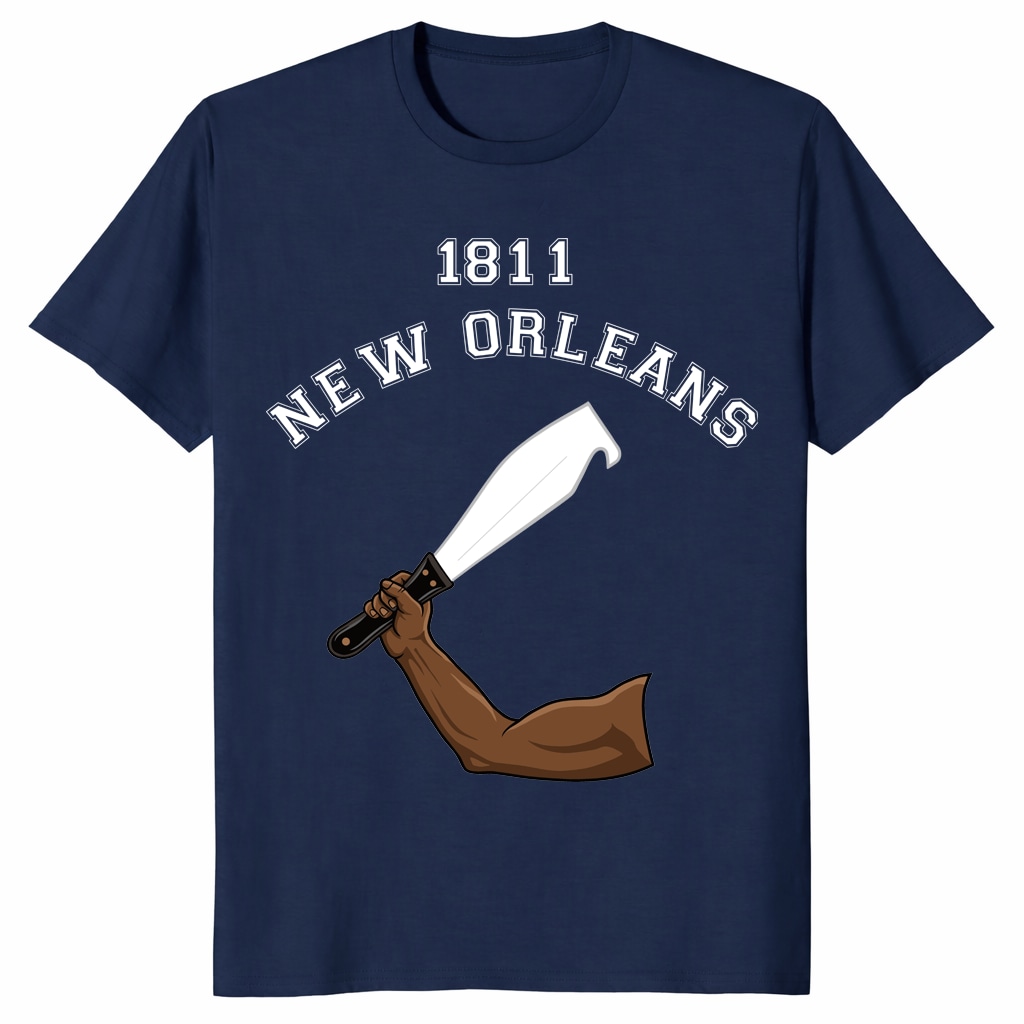 1811 New Orleans Shirt – German Coast Uprising Black History Tee 1811 New Orleans Shirt – German Coast Uprising Black History Tee