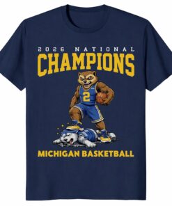 2026 Michigan Basketball Champions Unisex Shirt – National Champs Tee