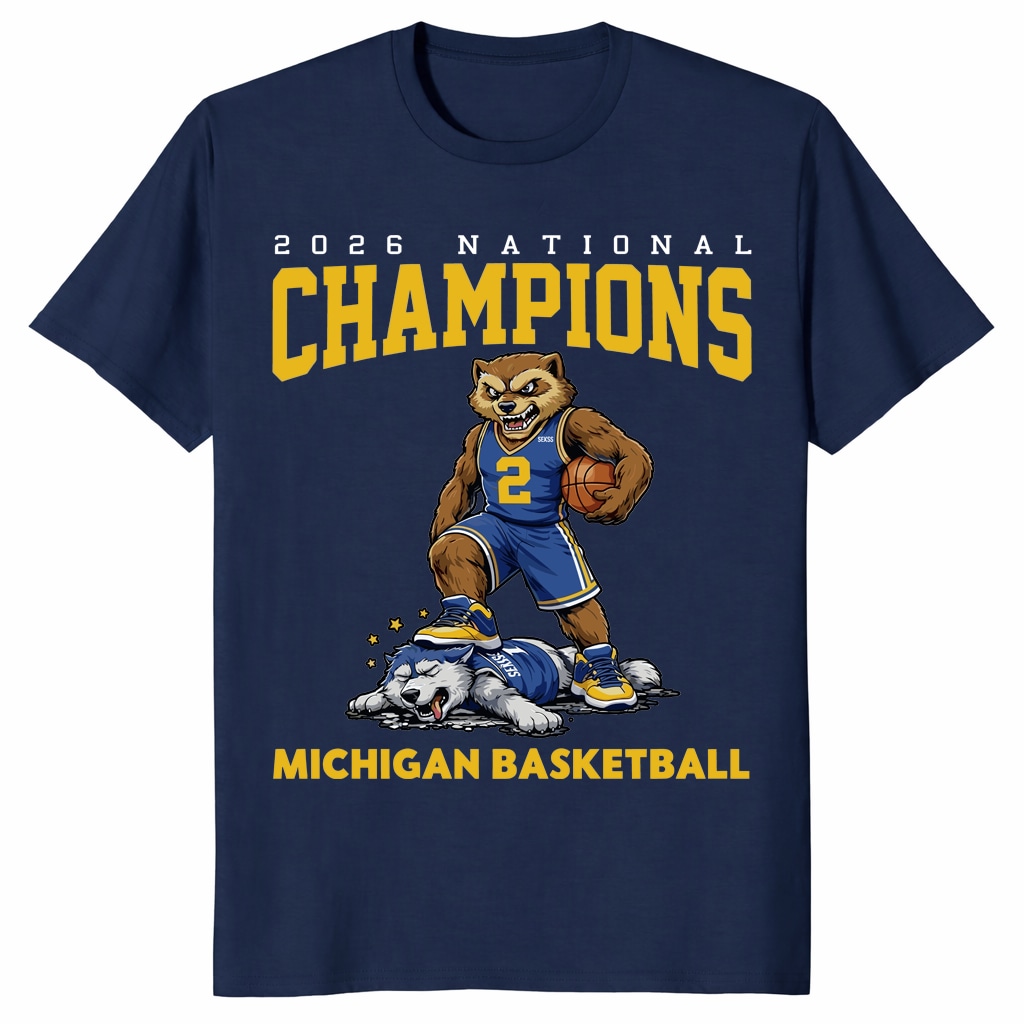 2026 Michigan Basketball Champions Unisex Shirt – National Champs Tee 2026 Michigan Basketball Champions Unisex Shirt – National Champs Tee