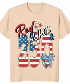 250th Anniversary Shirt – Red White and Blue America 250 Tee