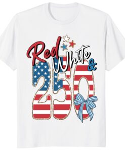 250th Anniversary Shirt – Red White and Blue America 250 Tee