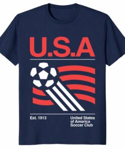 90s United States Soccer Shirt _ Retro USA Team Graphic Shirt