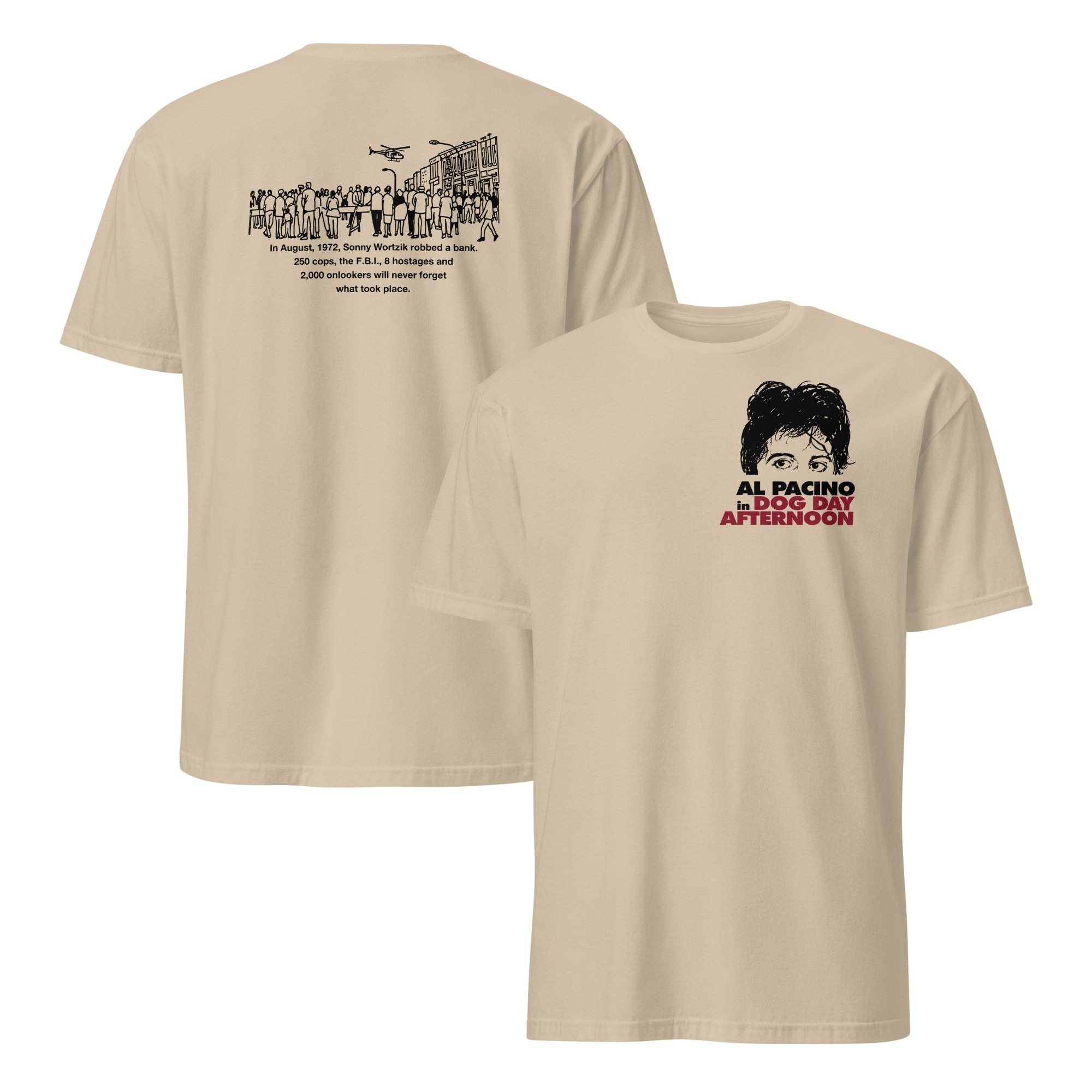 Al Pacino Dog Day Afternoon 1975 Retro Classic Film Unisex Shirt Al Pacino Dog Day Afternoon 1975 Retro Classic Film Unisex Shirt