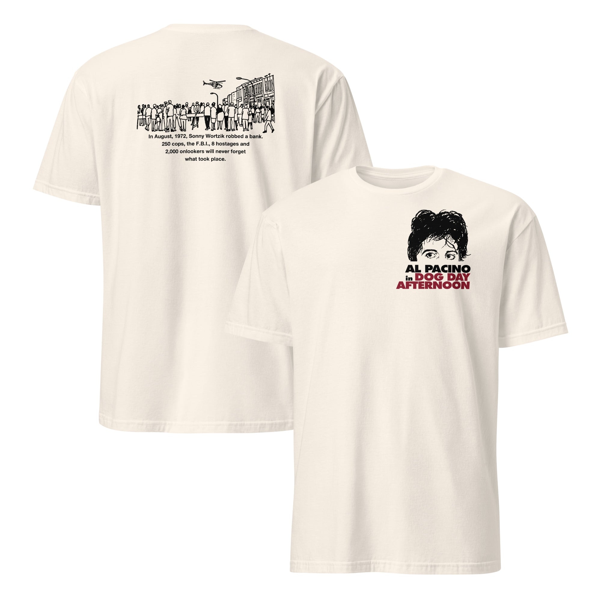 Al Pacino Dog Day Afternoon 1975 Retro Classic Film Unisex Shirt Al Pacino Dog Day Afternoon 1975 Retro Classic Film Unisex Shirt